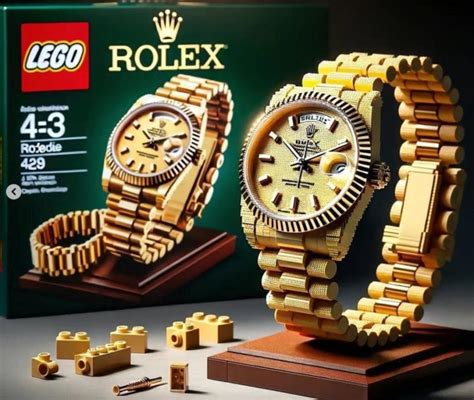 lego rolex costo|is rolex lego real.